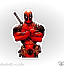 Marvel Deadpool Movie Sticker decal car laptop scrapbook mutant x men 7 guns