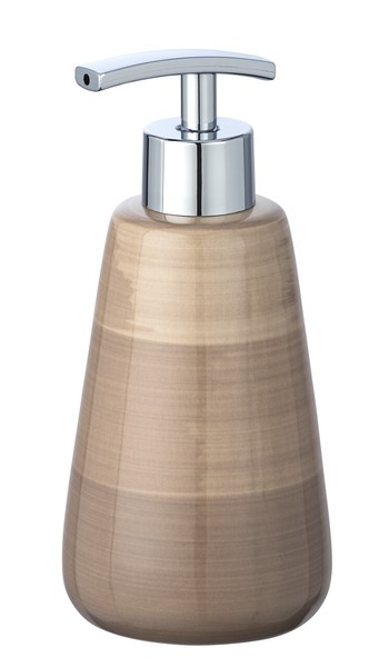Wenko Seifen Spender FlüSsig Dosierer 360 Ml Lotion Pottery Pottery Sand Bad Wc-image
