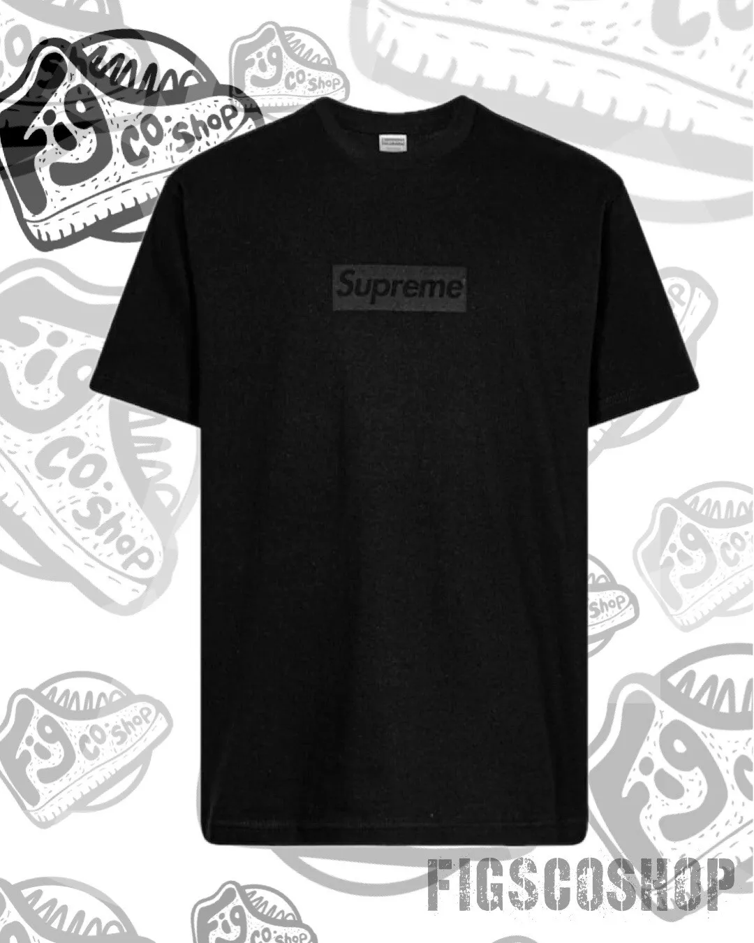 T shirt logo boîte tonale Supreme SS23 noir taille X large rapide et gratuit ? ? ? CONFIANCE✅