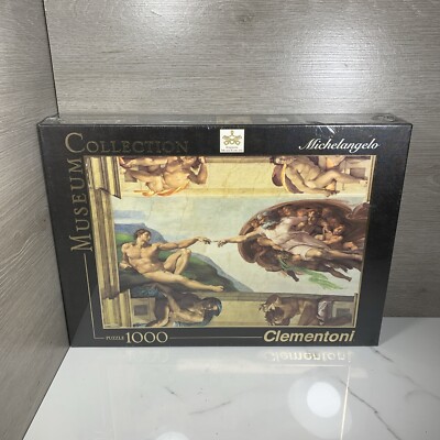 Clementoni Museum Michelangelo 1000 Piece Jigsaw Puzzle Vatican Painting New