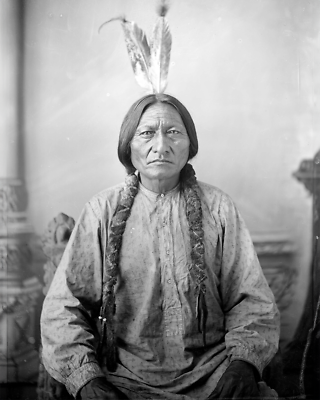 #ad Sitting Bull Hunkpapa Lakota leader 8quot;x10quot; Photograph Print 8x10 $14.99