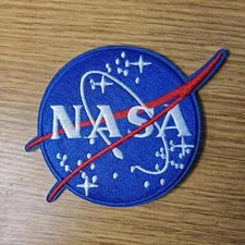 NASA Meatball embroidered Patch 3 inches tall