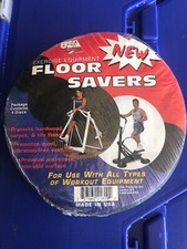 Floor Savers Protection 4 Exercise Equipment home gym slip not cushion 4 NEW PKG