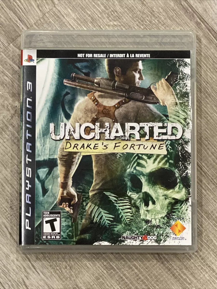 Uncharted: Drake's Fortune (Sony PlayStation 3, 2007) for sale online