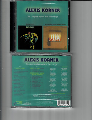 ALEXIS KORNER - COMPLETE WARNER BROS RECORDINGS (2CD 2019) NEW **28 TRACKS**