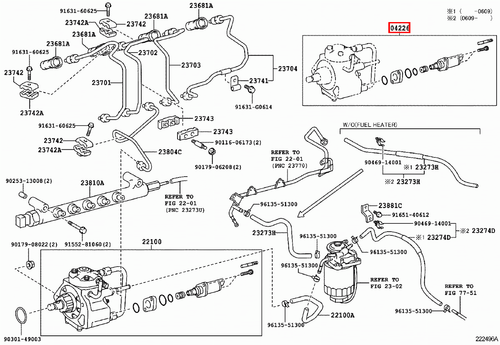 Genuine Hilux Surf KDN215 Prado KDJ121 KDJ120 1KD Suction Control Valve Kit - Picture 17 of 20