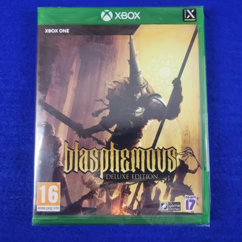 xbox one BLASPHEMOUS Deluxe Edition *NEW* (Works In US) REGION FREE PAL SERIES-X