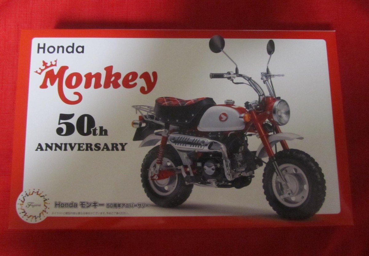 Fujimi 1/12 Honda Monkey 50th Anniversary Plastic Model, #141749