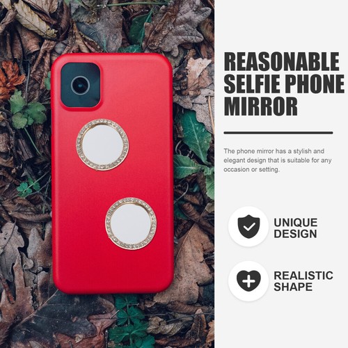 6 Pcs Beauty Mirror Makeup with Magnification Phone Camera Reflection Clip - 第 10/12 張圖片