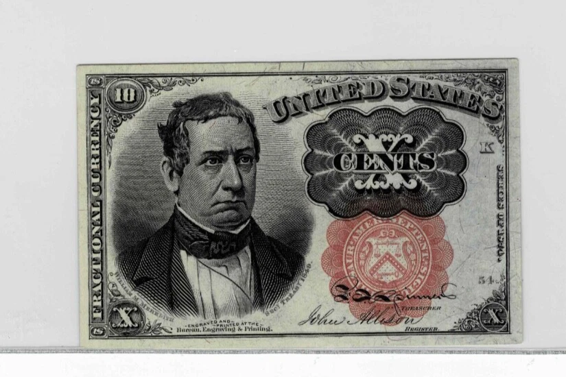 .10 cent Fractional Currency-fr.1266-Fifth Issue-PCGS Superb GEM New 67 PPQ - Image 3 of 4