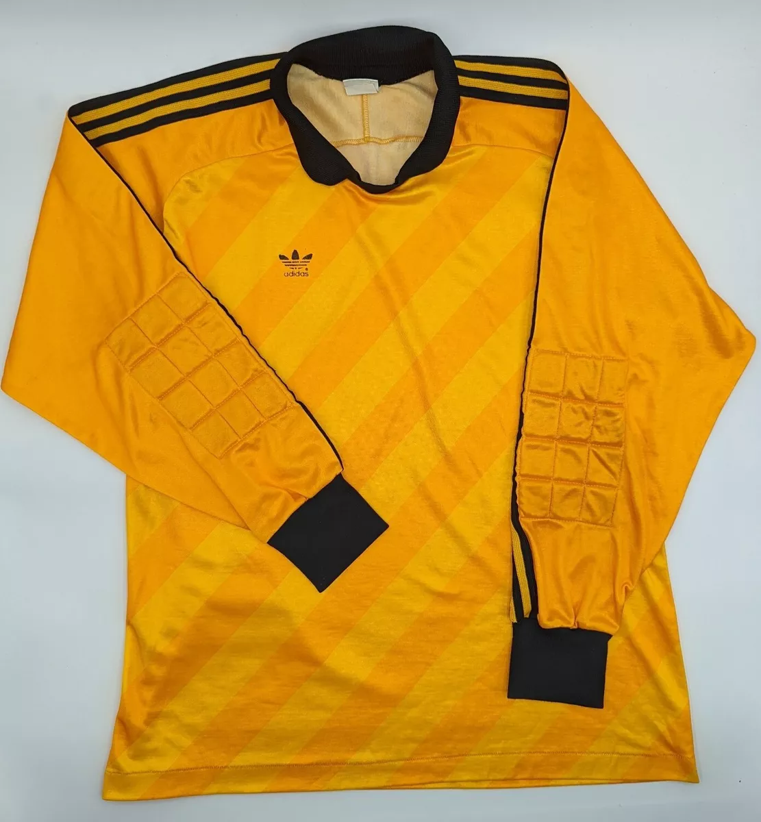 ADIDAS 80s 90s GOALKEEPER FOOTBALL SHIRT SOCCER JERSEY ADIDAS VINTAGE