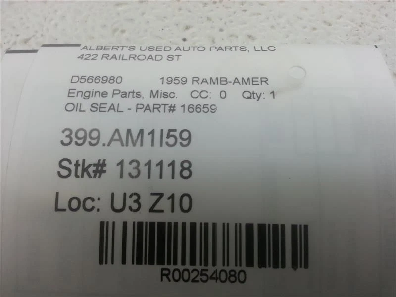 Oil Seal for 1959 AMC Rambler American - Image 3 of 4