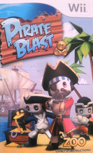 Nintendo Wii Original Manuel en Français seulement - Pirate Blast - Photo 1 sur 1