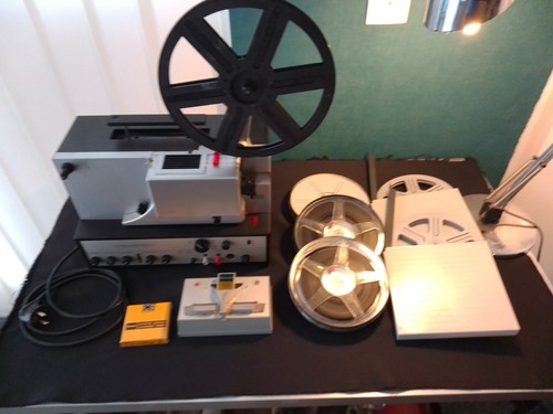 1 Noris Norisound 322 S Super 8 Film Projektor viel Zubehör