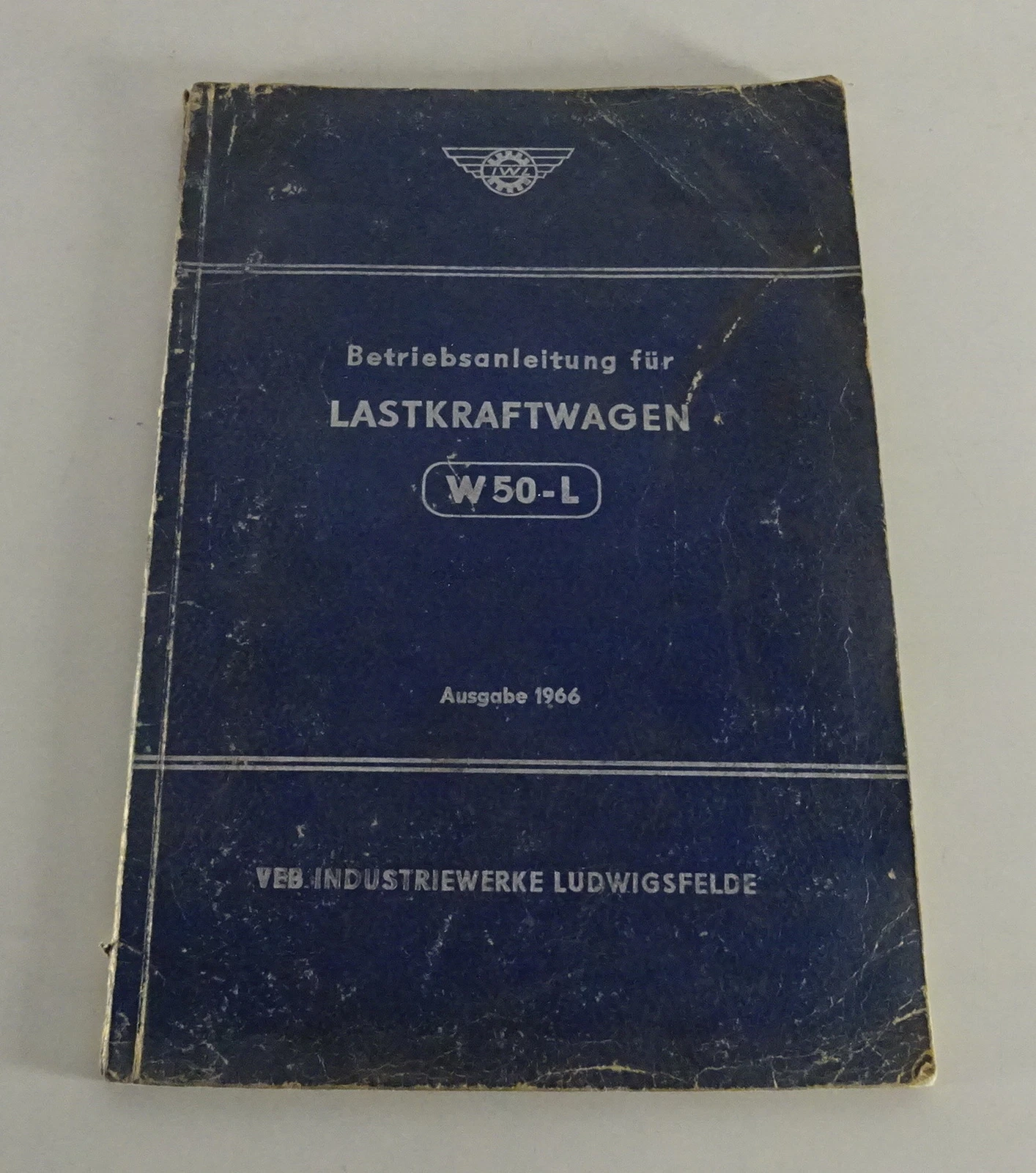 Operating Instructions / Manual IFA W50 L Flatbed Truck Model 1966
