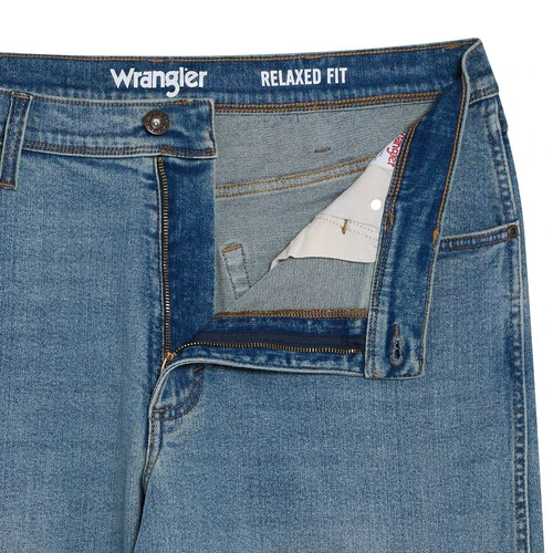 Wrangler Men's Relaxed Fit Jeans - BLUE (Select Size) * FAST SHIPPING * - Picture 5 of 7