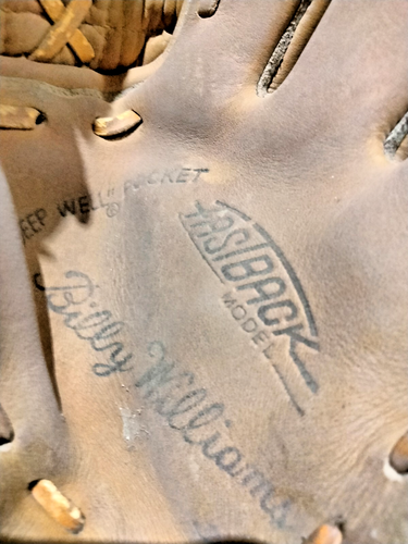 Rawlings Billy Williams FASTBACK GJF 6 Baseball Glove LEFT HolDster - Picture 6 of 10