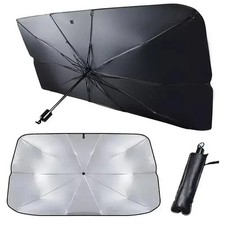 UK Car Windshield Sun Shade Umbrella Foldable Front Window Cover Sunshade Visor