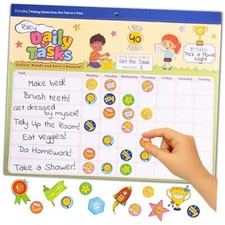 Potty Training  Reward Chart for Kids   26 Toddler Charts  1,528 Stickers  