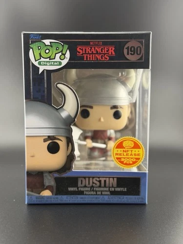 Funko Pop! Digital (Physical Redemption): Stranger Things - Dustin