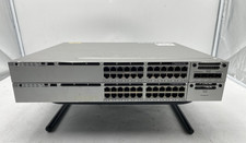 LOT of 2 Cisco WS-C3850-24PW-S Network Switch 24 Port Gigabit Ethernet PoE