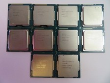 LOT OF 10 Intel Core i7 CPUs, 3rd/4th/6th/8th Generations
