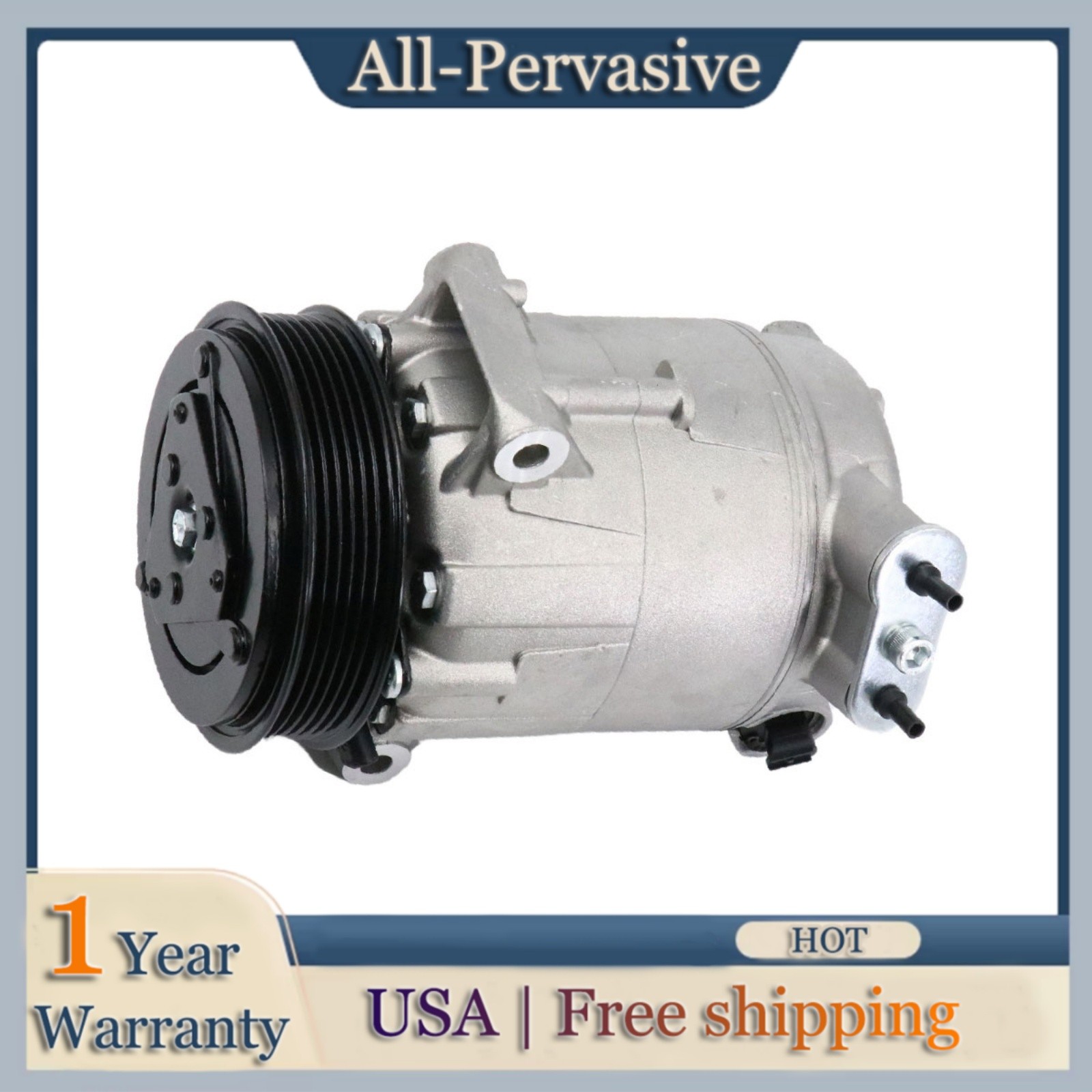 Maserati Quattroporte 2014-2019 Compressor with bracket P/N 308715