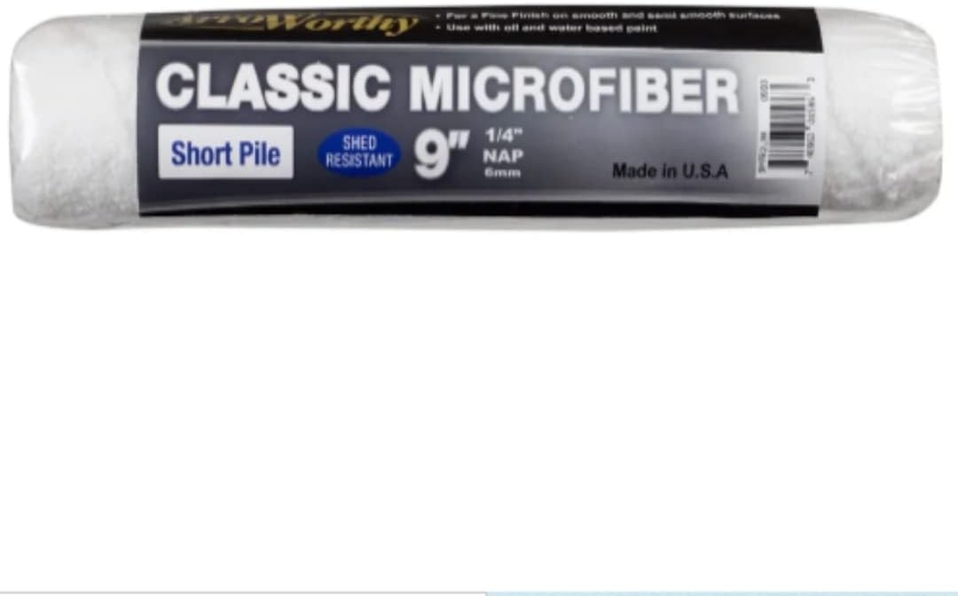 Arroworthy Classic 9"" Microfiber Cover (1-3/4"" Diameter CORE) Short Pile