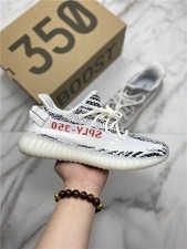 New Adidas Yeezy Boost 350 V2 Zebra Mens Shoe...