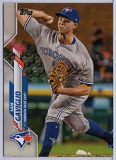 2020 Topps Advanced Stats #608 Sam Gaviglio #'d 125/300