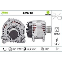 Valeo 439718 Generator FüR Vw Seat Skoda Lichtmaschine
