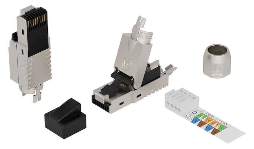 Lanview LVN125417 RJ45 FTP plug Cat6a for