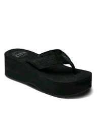NUEVO - REEF Sandy Hi Mujer’s Plataforma Chanclas Sandalias Informales Talla 8