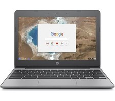 HP 11-v051na 11.6" Chromebook - 16 GB , Grey - Currys - REFURB-C