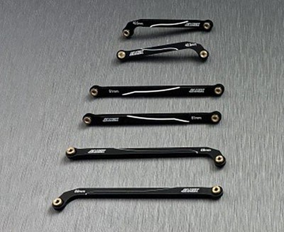 SAMIX Axial SCX24 High Clearance Link Kit Set Alu (6) für Deadbolt / Betty / SAM