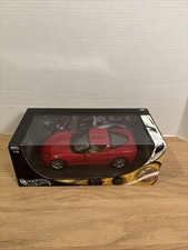 HOT WHEELS METAL COLLECTION 1/18 Scale Red C6 Corvette “SIGNED”