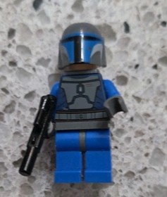 Lego Mandalorian Death Watch Warrior Minifigure Lot of 2 Star Wars 7914 sw0296