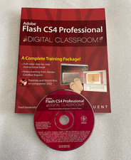 Adobe Flash CS4 Professional digital classroom (Paperback) good condition