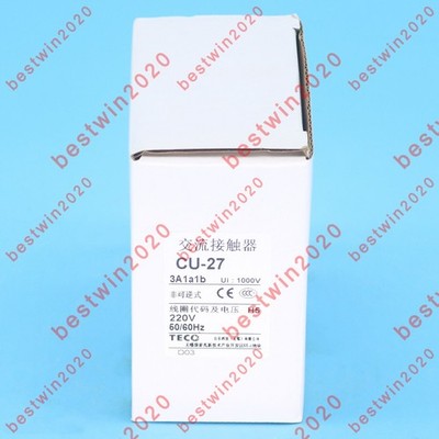 TECO CU-27 220V New contactor @zx
