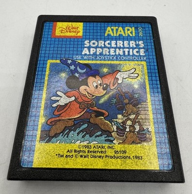 Sorcerer's Apprentice (Atari 2600, 1983) Authentic Cartridge Only