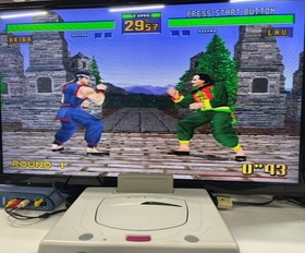 [Used] SEGA Saturn HST-3220 Virtua Stick RealArcadeVF Nights Tested ~ From JAPAN