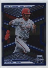 2023 Panini Elite Extra Edition Blue Aspirations 204/349 Brice Matthews #25 1my2