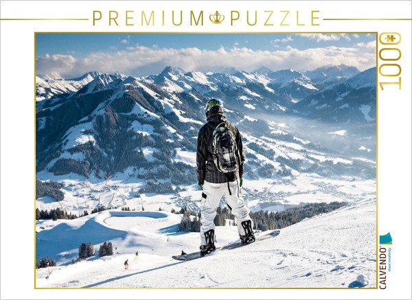 Calvendo Puzzle Wild Kaiser | 1000 Pieces, Finished Size 25.2 × 18.9 In (64 × 48-image