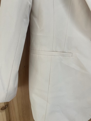 Miss Selfridge Size 8 Petites Cream / Beige Blazer Single Button Long Sleeves - Picture 8 of 13