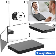 3Way Mirror For Trifold Self Haircut/Shave/Ma...