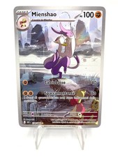 Carta pokemon Mienshao WHT 134/086 Set Fuoco bianco Italiano Near Mint holo