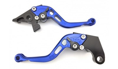 Kurze blaue Hebel Bremse Kupplung für Yamaha Bolt Scr/Racer 950 VN07 2016-21
