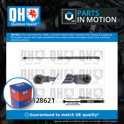 Bonnet Gas Strut fits VW GOLF Mk3, Mk4 2.0 98 to 06 Spring Lift Front QH Quality