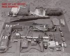 WW2 Photo 8x10 Picture Picture US ARMY PARATROOPERS EQUIPMENT SPREAD OUT 2 O0253