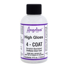 Angelus 4-coat Scratch Resistant Urethane Clear Coat Finishers 4 Oz